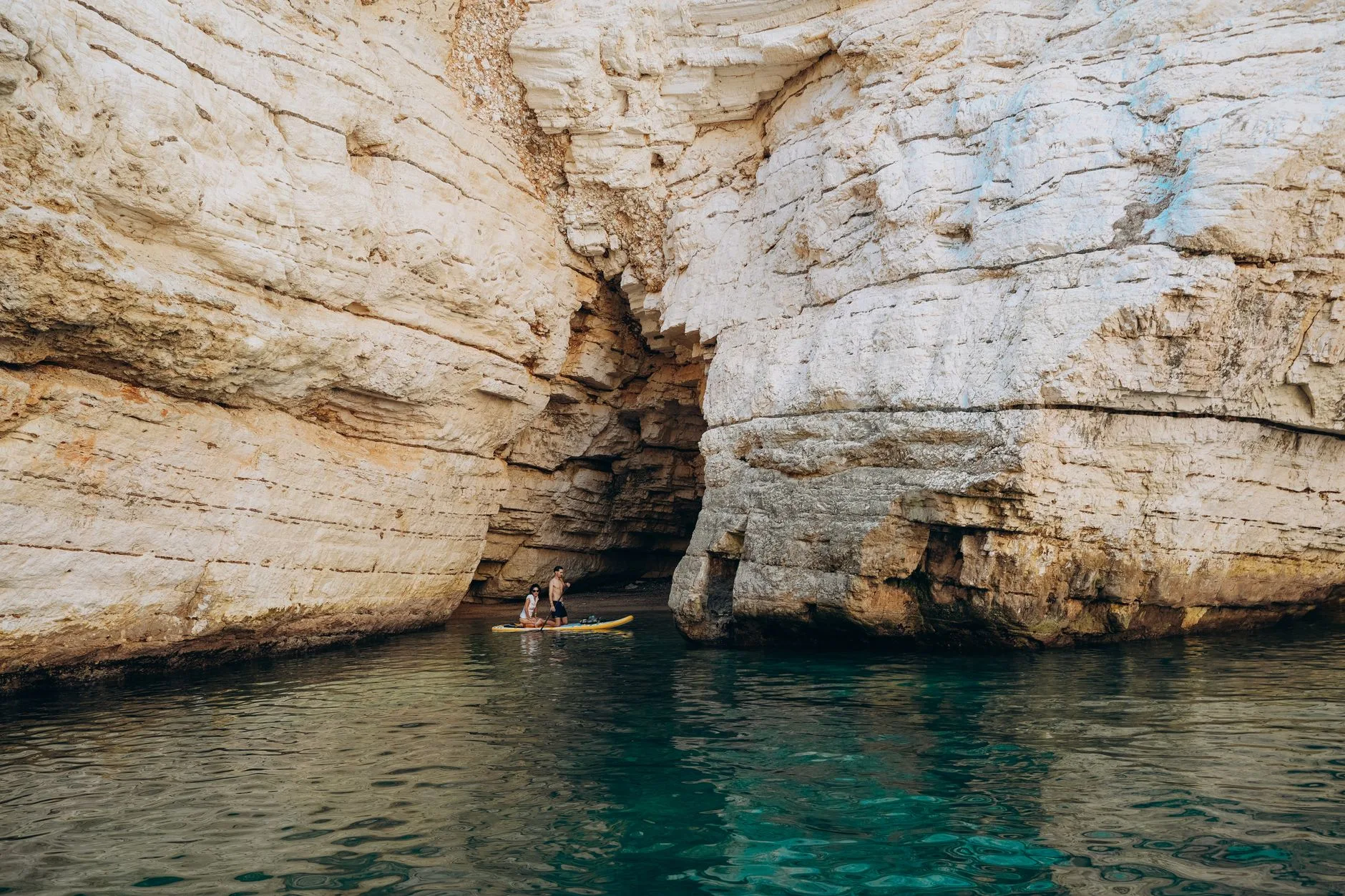 Kayak de mer en Sicile