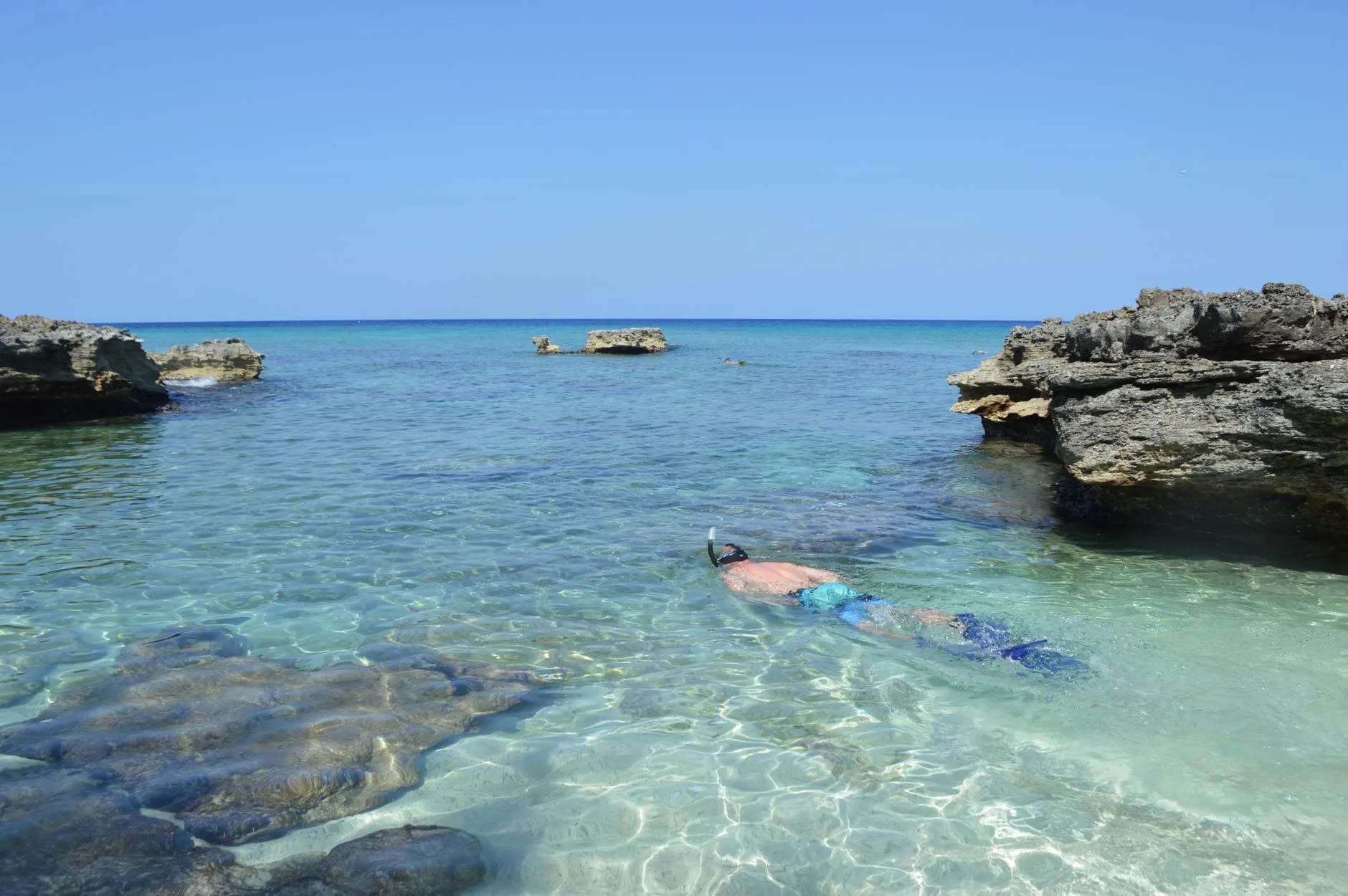 Snorkeling en Sicile